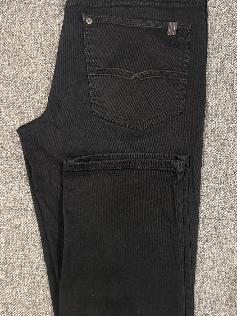 Buffalo David Bitton Slim Straight Black Men's Jeans